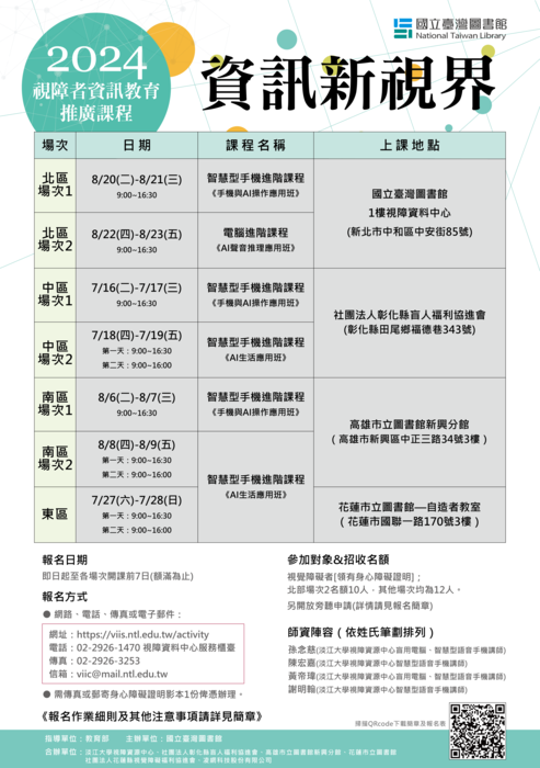 資訊教育推廣課程